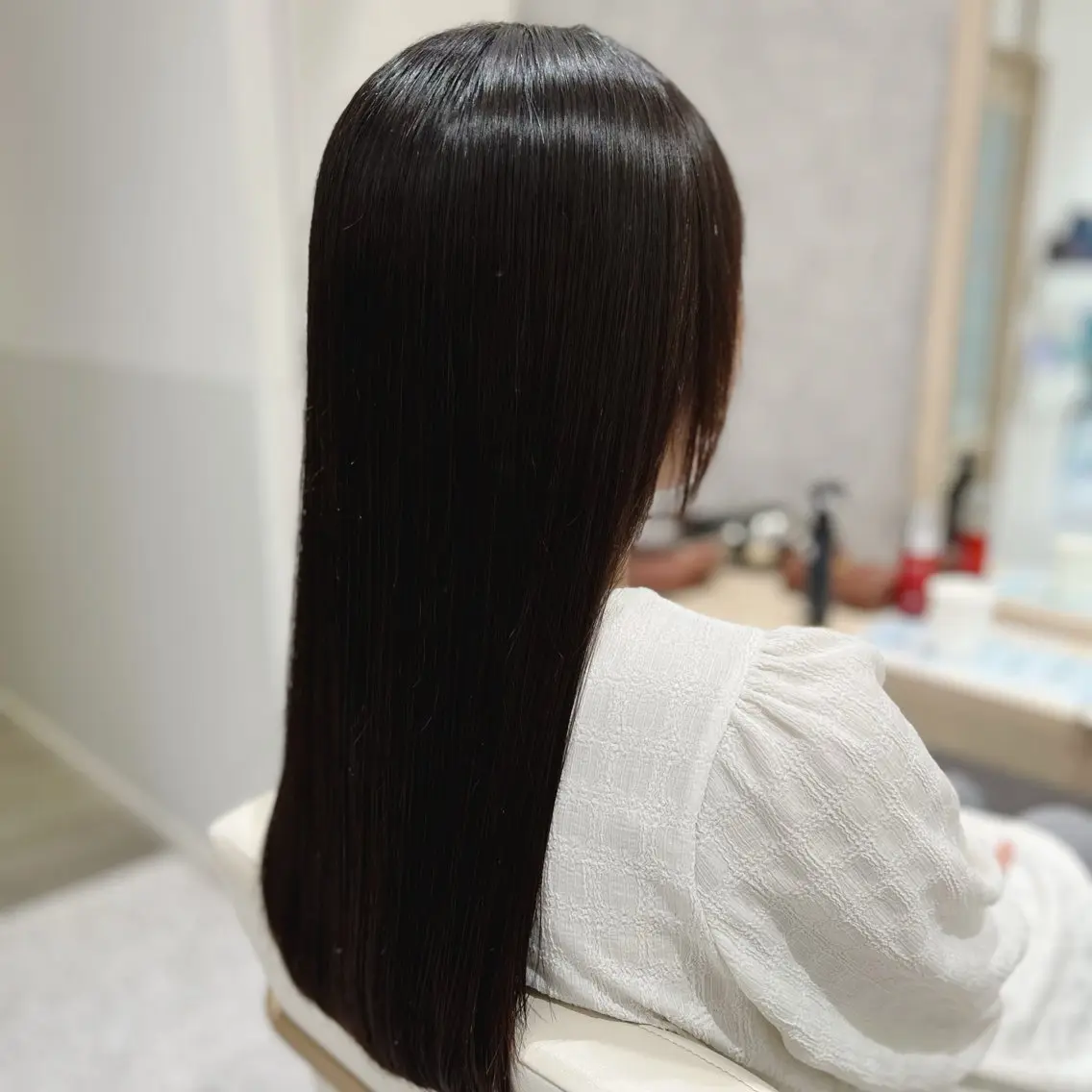 髪質改善縮毛矯正＋カットの写真
