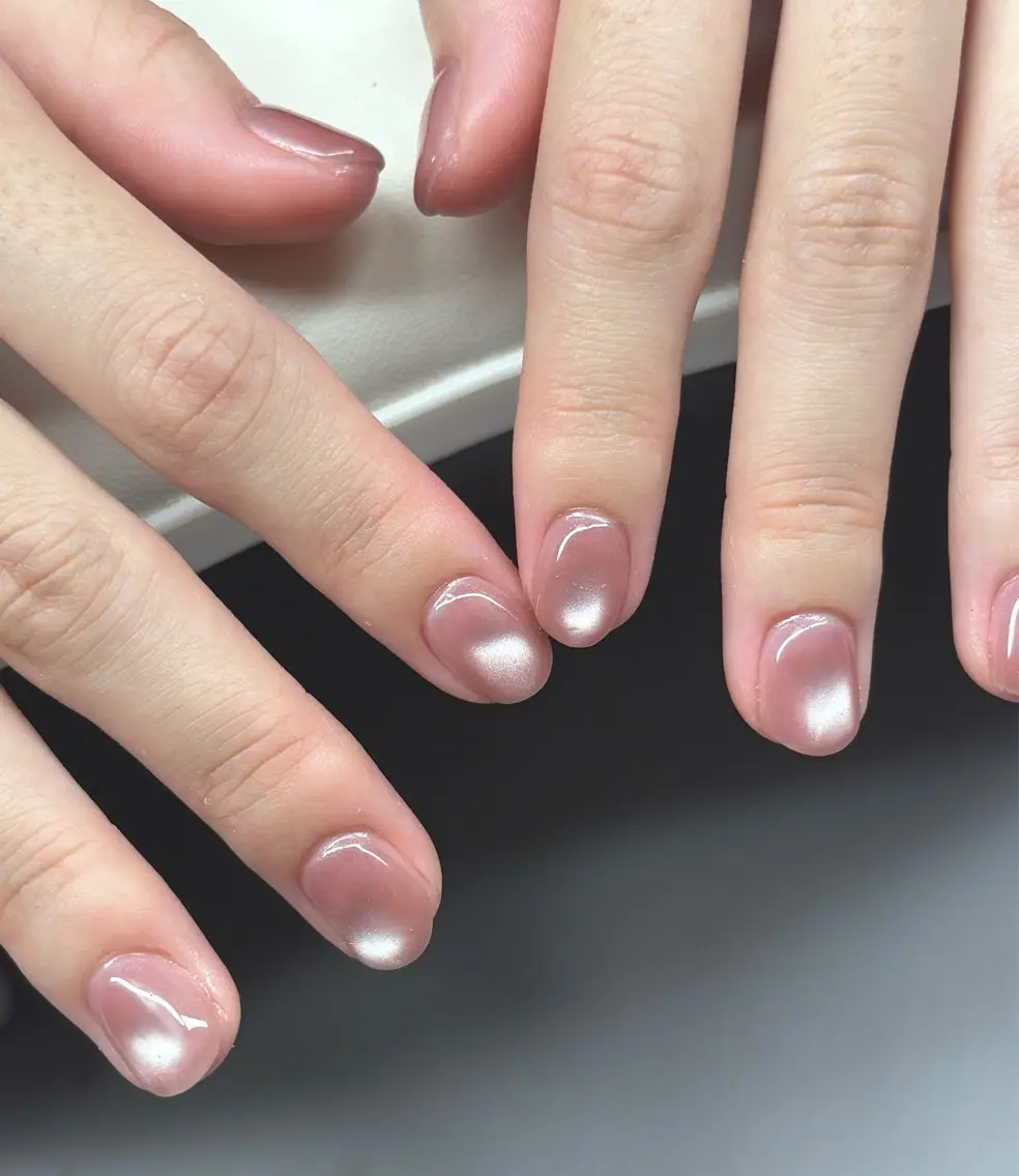 ショート ハンドネイル aoz asukaのネイルデザイン