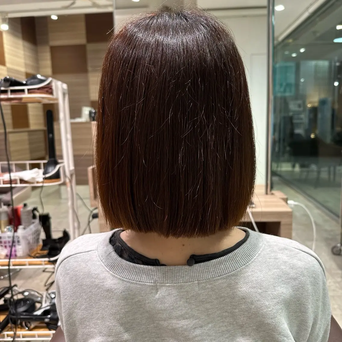 ショート カラー カット ヘアカラー Ash浦安店 富谷 日菜乃のヘアスタイル
