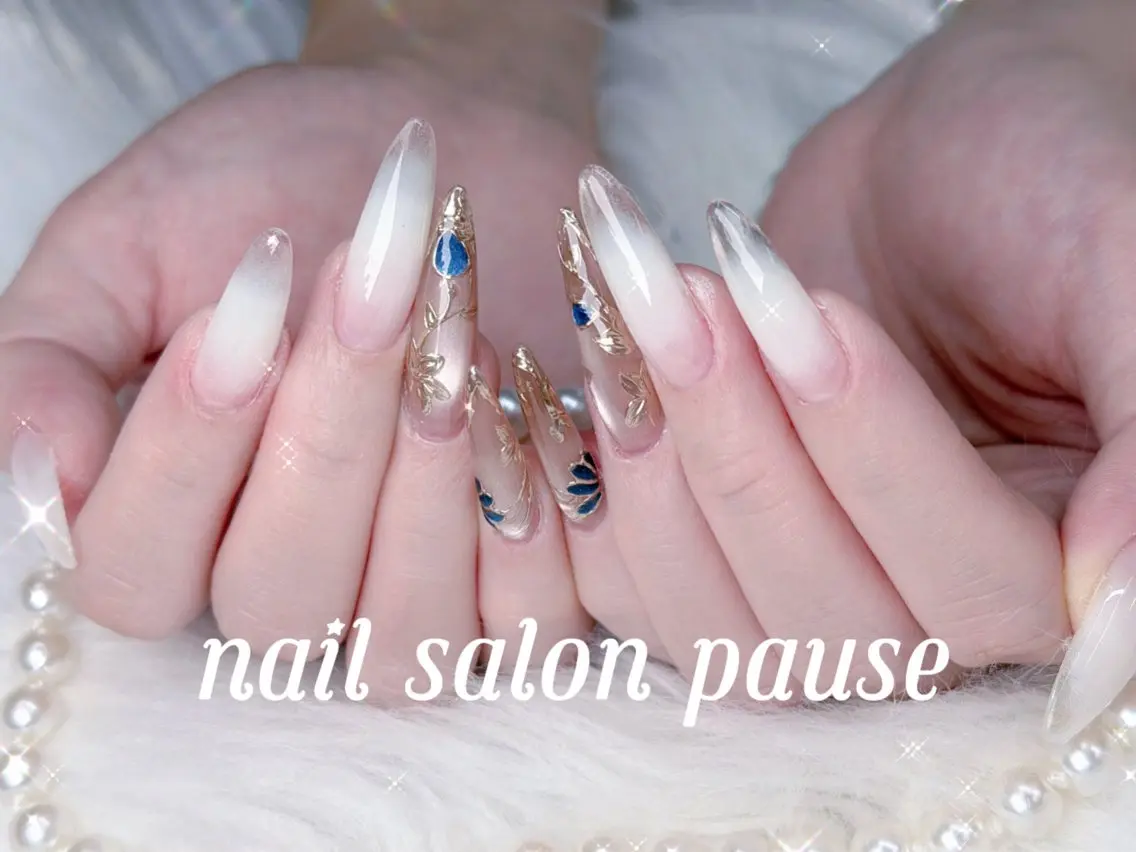 ネイル ハンドネイル ハンドケア nail salon pause✨のネイルデザイン