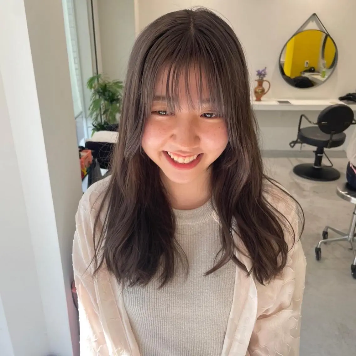 セミロング カラー メンズショート 店長 清原佑太のヘアスタイル
