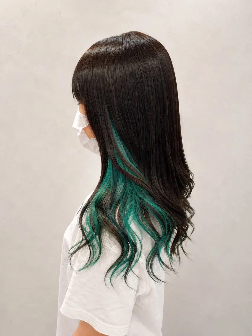 ロング カラー カット ヘアカラー トリートメント 【enil代表】 杉林和哉のヘアスタイル