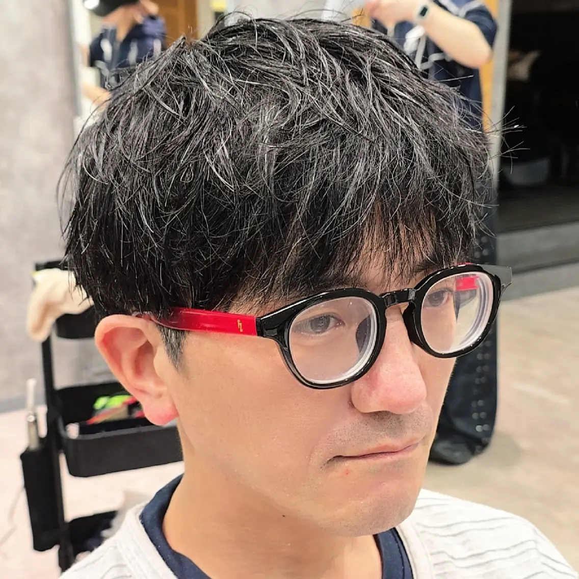 メンズ カット 理想のスタイルへ✂️ メンズ美容師 長谷川のヘアスタイル