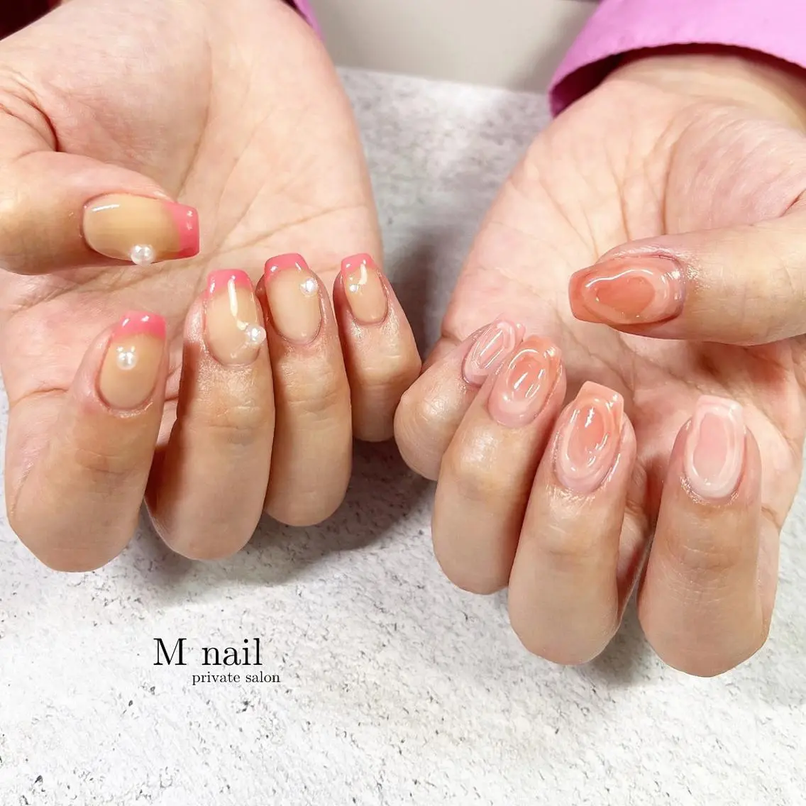ネイル ハンドネイル M nailのネイルデザイン