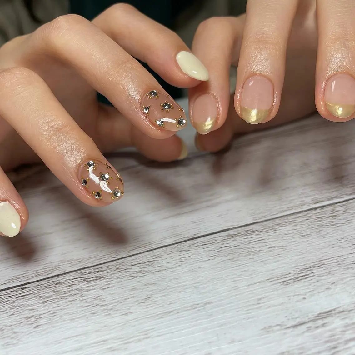 ネイル 持ち込み ハンドネイル Nailsalon BLOOM🌷 山崎のネイルデザイン