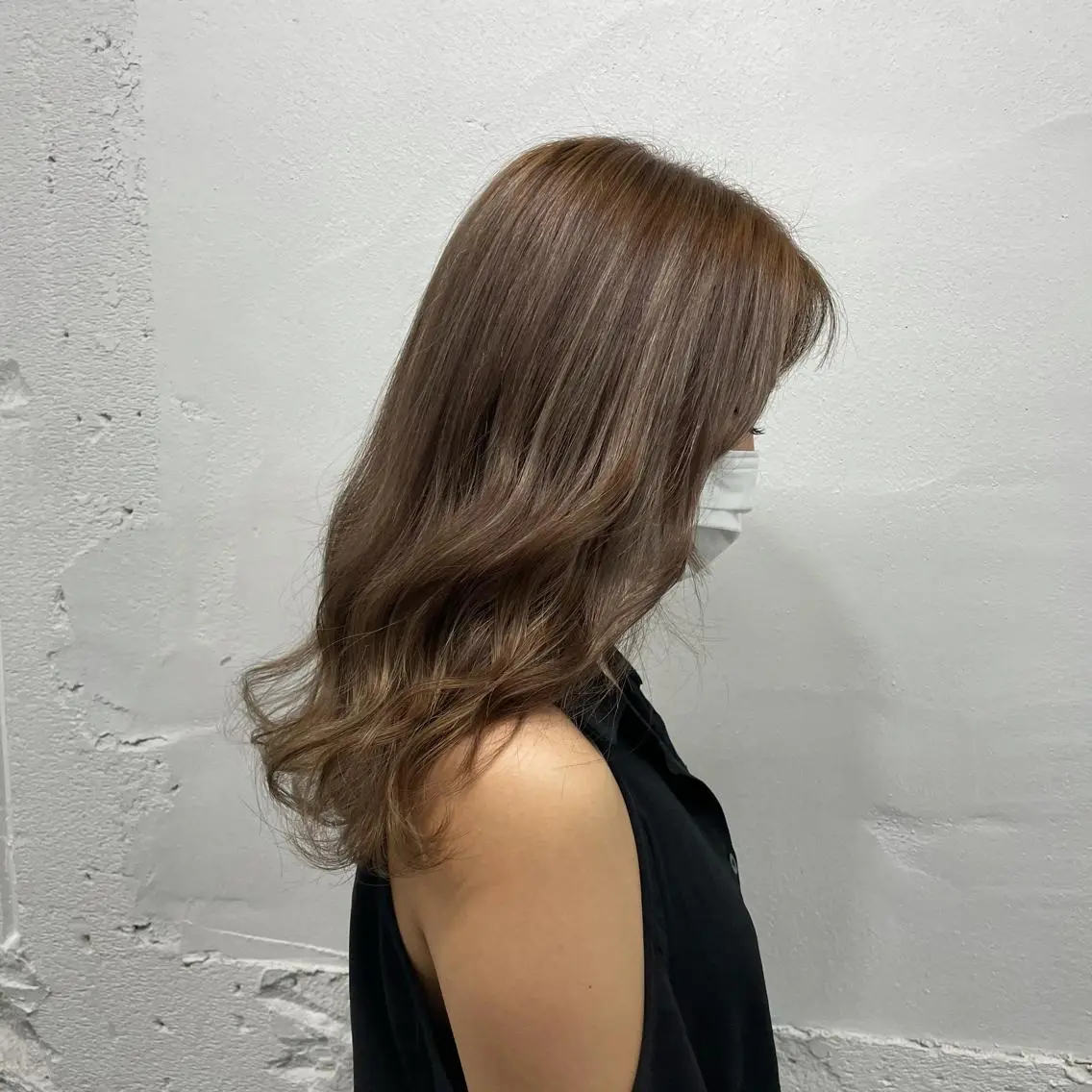 ✨🧡カット✂︎+艶々ワンカラー🧡✨の写真
