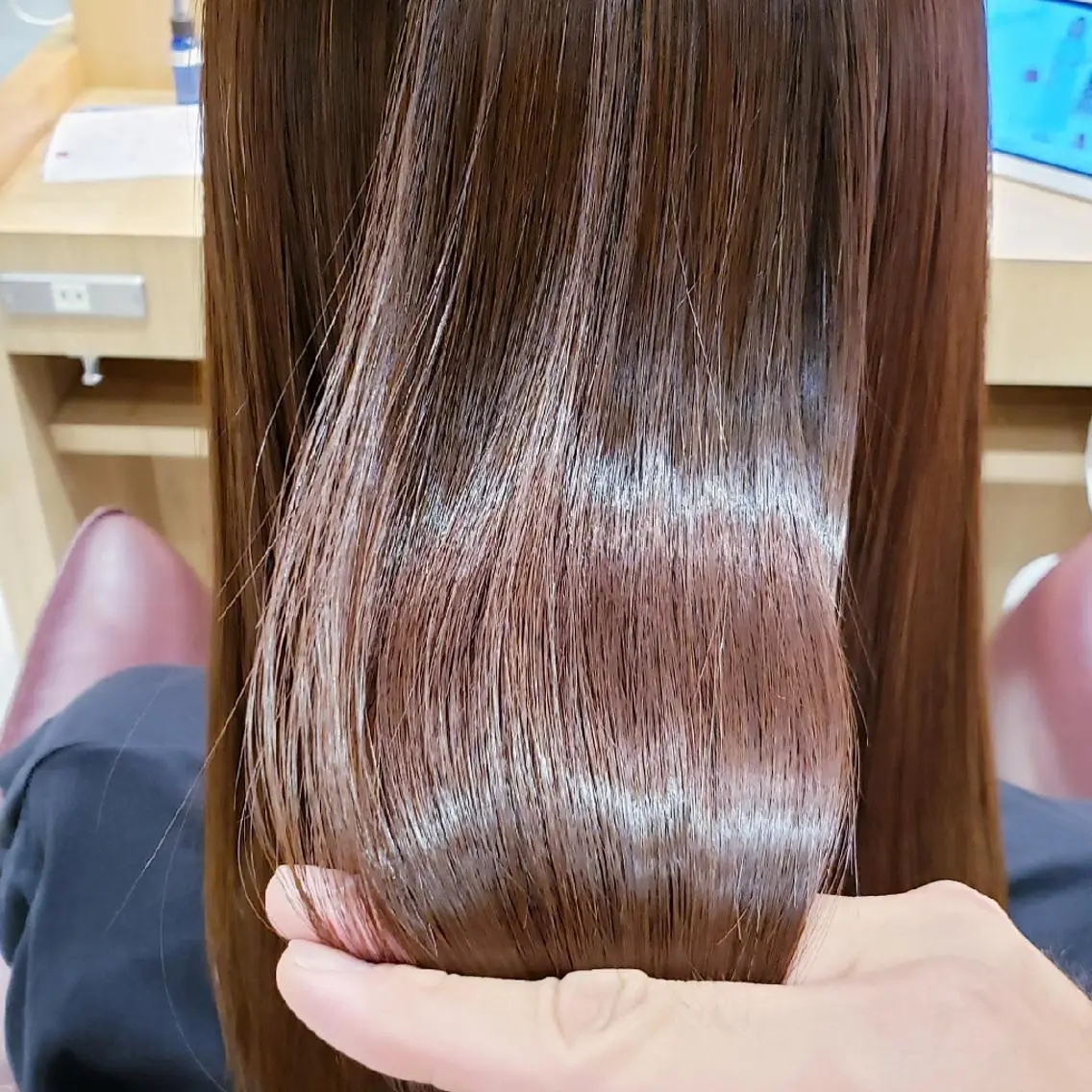 セミロング トリートメント 【とにかく髪に優しい ❇️】森田篤のヘアスタイル
