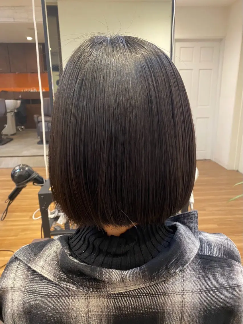 ショート 顔周りカット 縮毛矯正 須佐美 悠仁のヘアスタイル