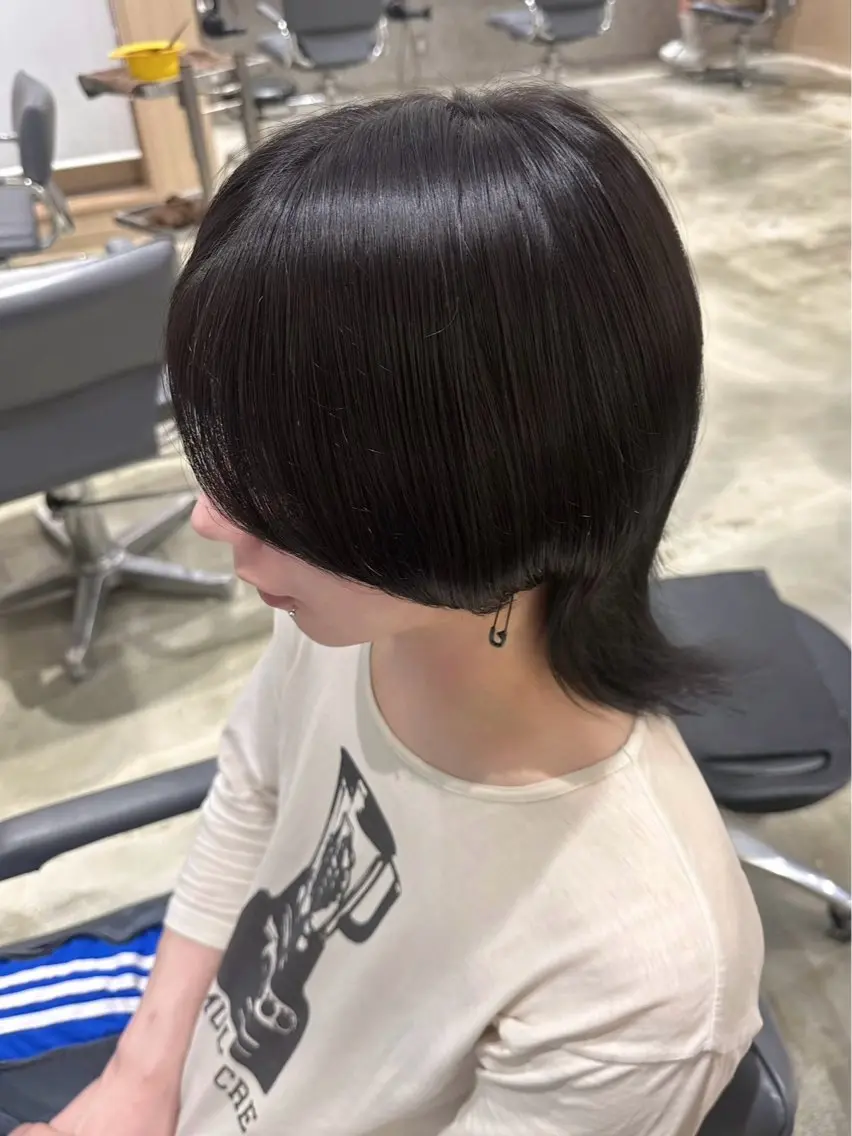 ショート カット Rea♡池袋/メンズ /ショート/ボブのヘアスタイル