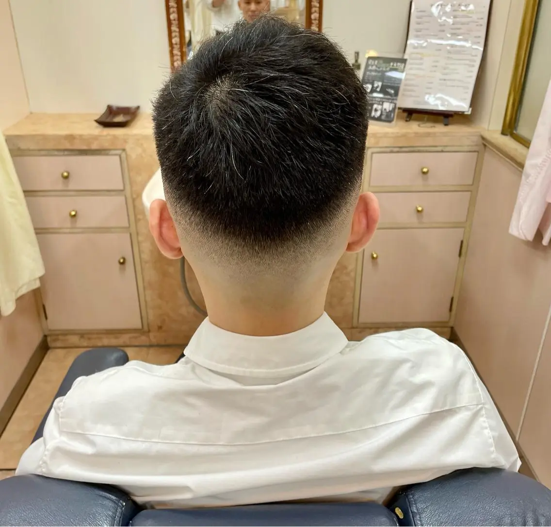 ショート カット メンズカット❗️ 岡本晟我のヘアスタイル