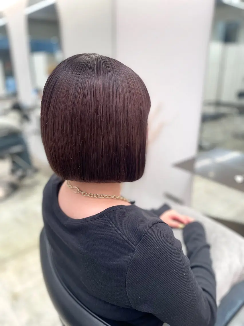 ミディアム 🤍ショートボブ 🤍NANAMI🤍のヘアスタイル