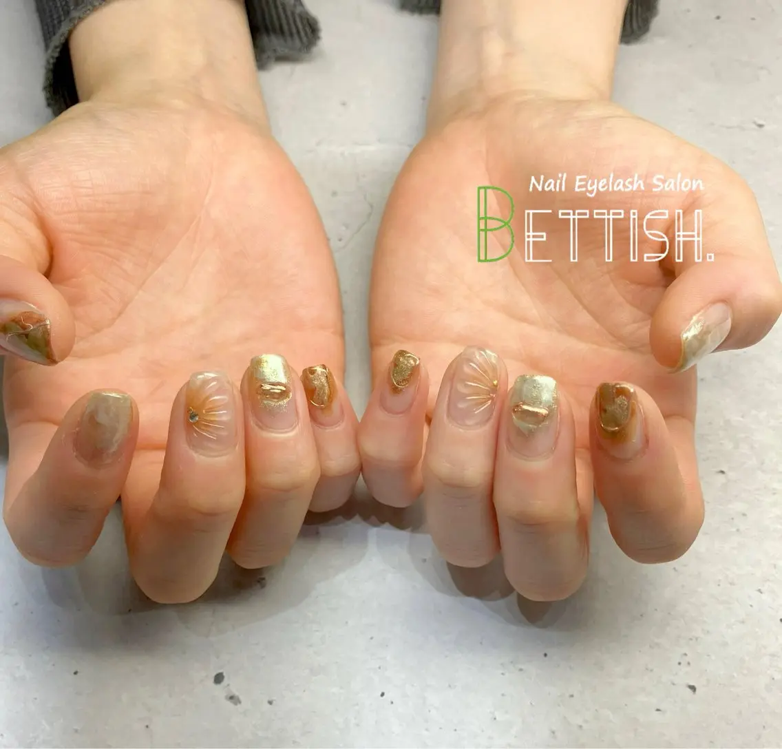 ネイル フラワーネイル ハンドネイル BETTISH. KUMIKO☺︎︎のネイルデザイン