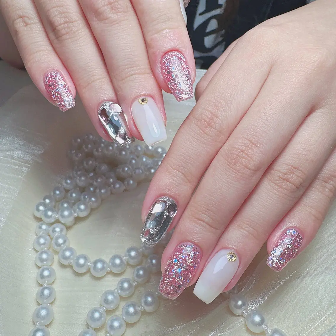パーマ ハンドネイル 🎀Ｍ nails✨ ビューティーのネイルデザイン