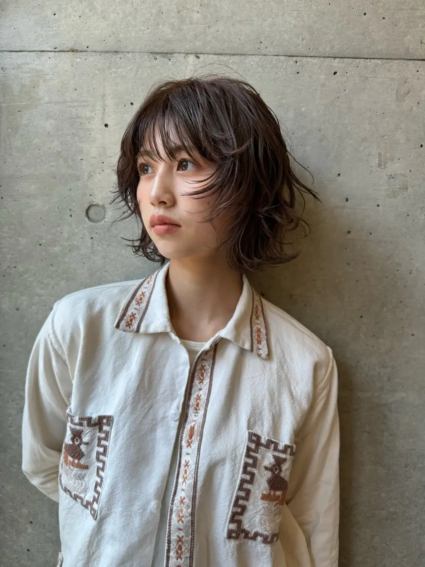 ショート ショートボブ ボブ ショートヘア 佐藤 百葉のヘアスタイル