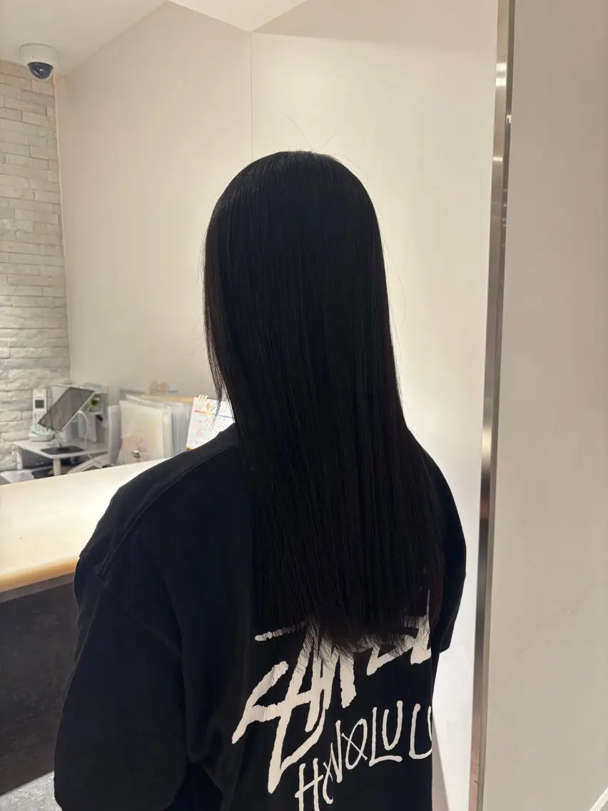 ロング 縮毛矯正 🫧Miyu カットモデル募集🫧のヘアスタイル