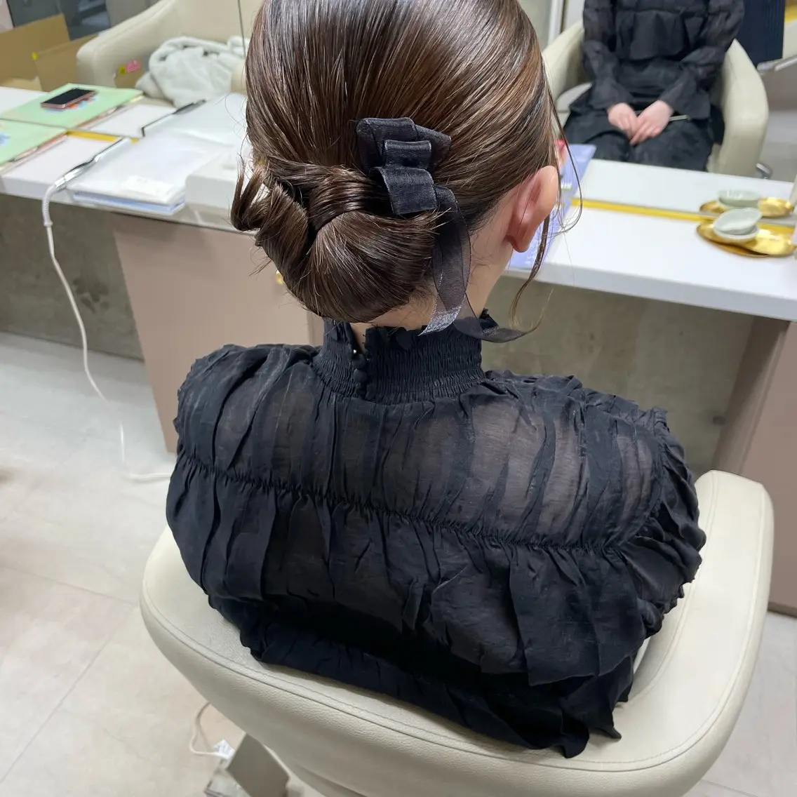 ヘアアレンジ ヘアセット 坂本 沙也加のヘアスタイル