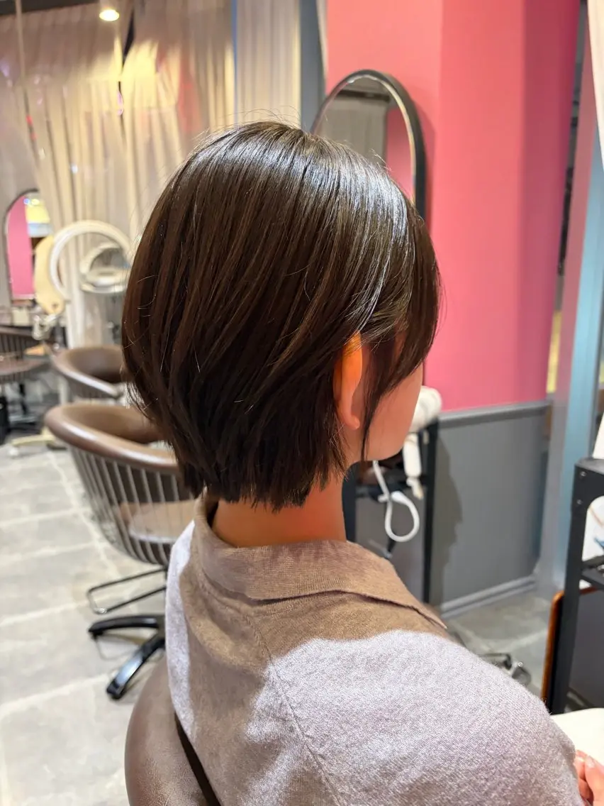 無料✂︎カット(ボブスタイル)+Aujuaシャントリ付き🫧の写真