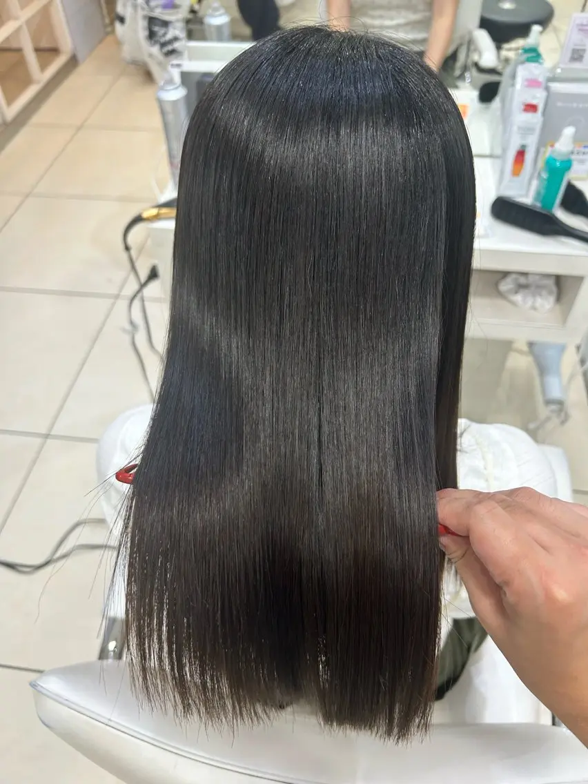 セミロング カラー カット ヘアカラー 【髪質改善カラー】 瀧田嵐士🇰🇷のヘアスタイル