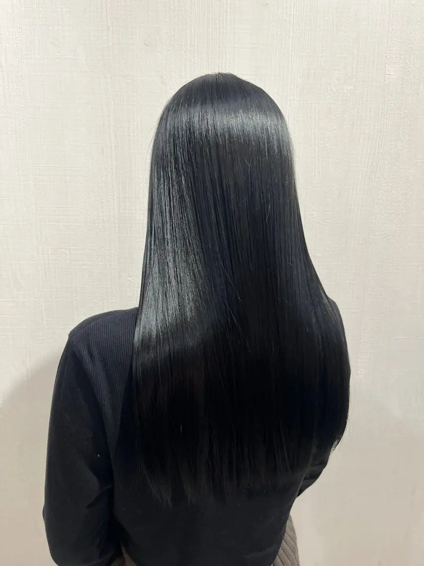ロング カラー 黒髪 ブルーカラー ブルーブラック ブラウンカラー ココアブラウン 🫧鈴木ちゃん🫧 似合わせ×個性のヘアスタイル