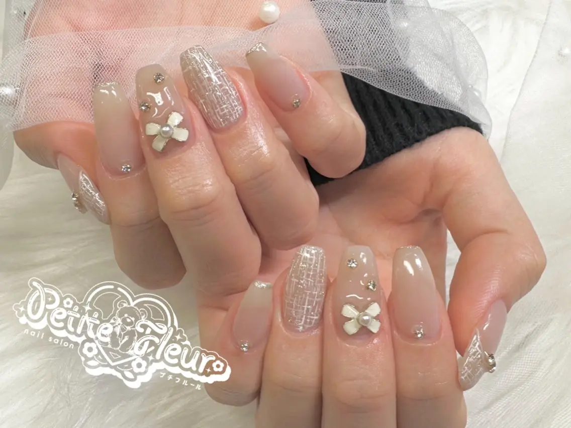 ネイル ハンドネイル ❁⃘*。Petite fleur❁⃘*りさのネイルデザイン