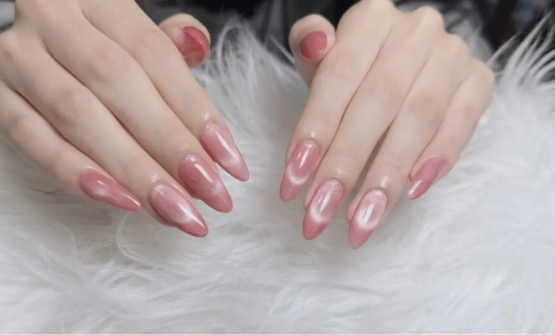 ネイル アートネイル フレンチネイル ジェルネイル 韓国ネイル マグネットネイル ハンドネイル Lenie Nailsのネイルデザイン