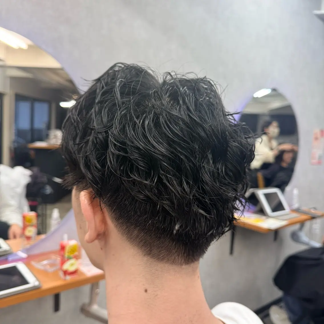 パーマ メンズ カット パーマ ’Flower’ AYAKAのヘアスタイル