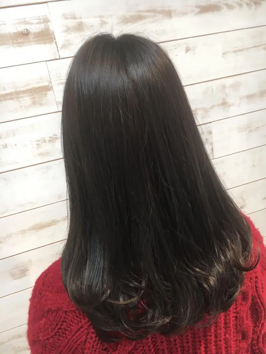 😻サラツヤしっとり縮毛矯正＆Aujuaトリート☆☆ミルボン【エルジューダヘアオイル】プレゼント付！☆☆の写真