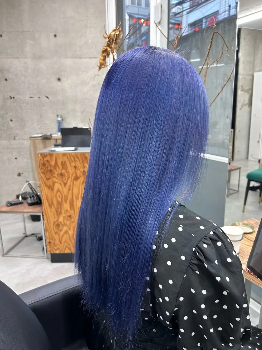 ロング カラー ブリーチ ケアブリーチ ダブルカラー ハイトーンカラー ヘアカラー Aoba 🫧艶ハイトーン🫧のヘアスタイル