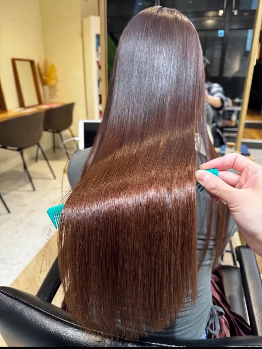 ロング 陽 菜のヘアスタイル