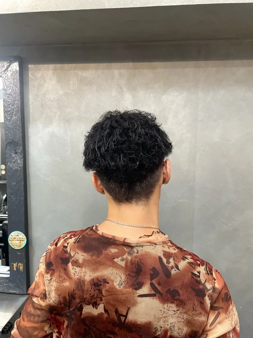 ヘッドマッサージ付きメンズカットの写真