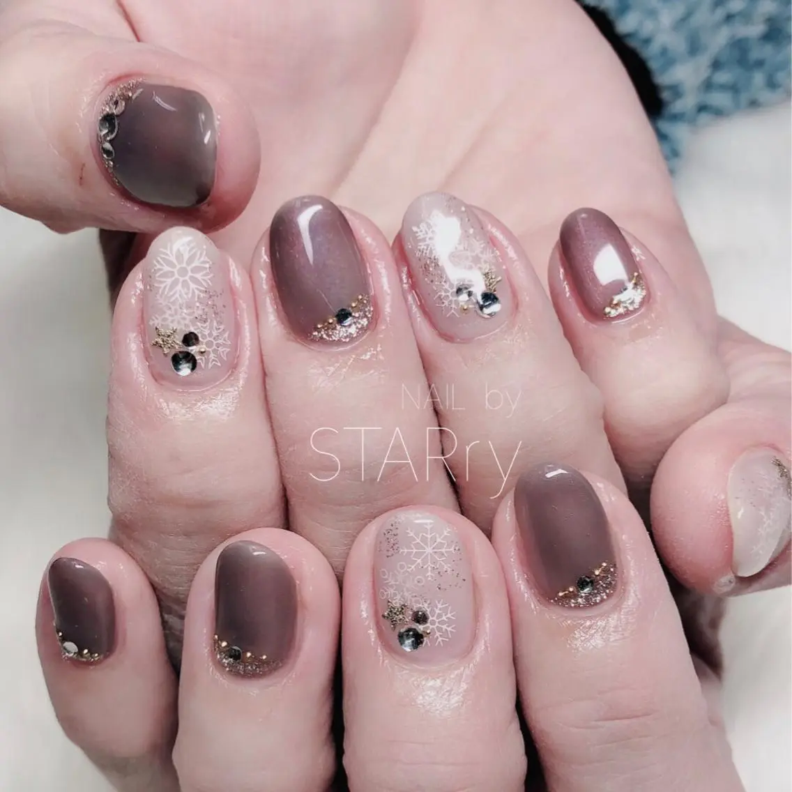 ネイル アートネイル ジェルネイル ニュアンスネイル NAIL by STARry 川口のネイルデザイン