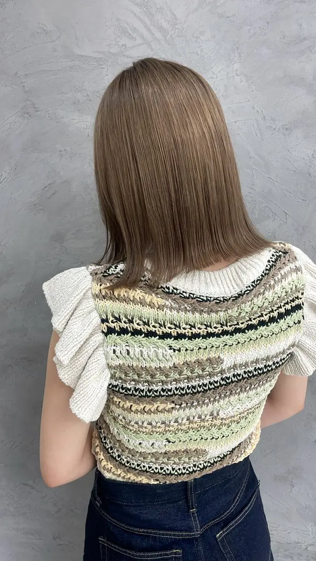 ミディアム コミヤマ ナツキ🪿のヘアスタイル