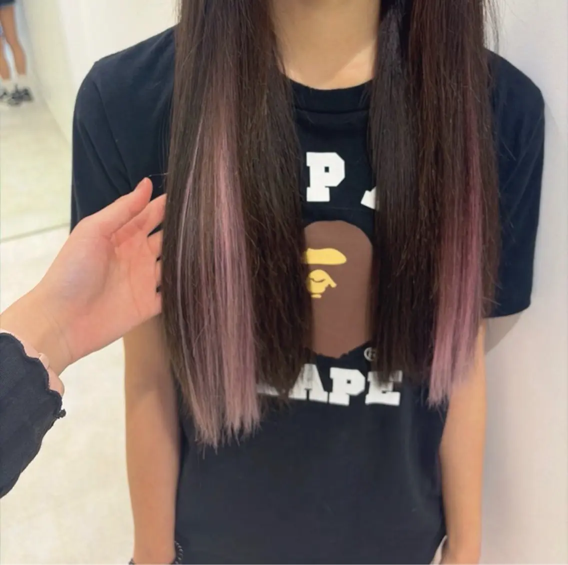 カット ヘアカラー 青木 瑠香のヘアスタイル