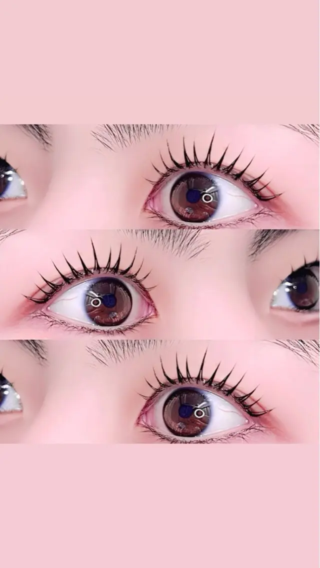 マツエク・マツパ 束感まつ毛 マツパ NANAMI🖤 ‎のマツエク・マツパデザイン
