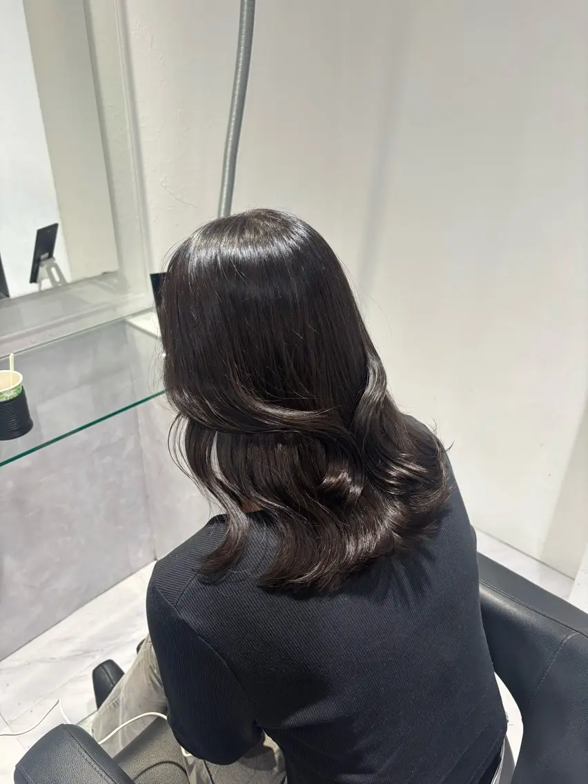 ロング カラー 髪質改善🩰透明感カ ラー🎀hinanoのヘアスタイル