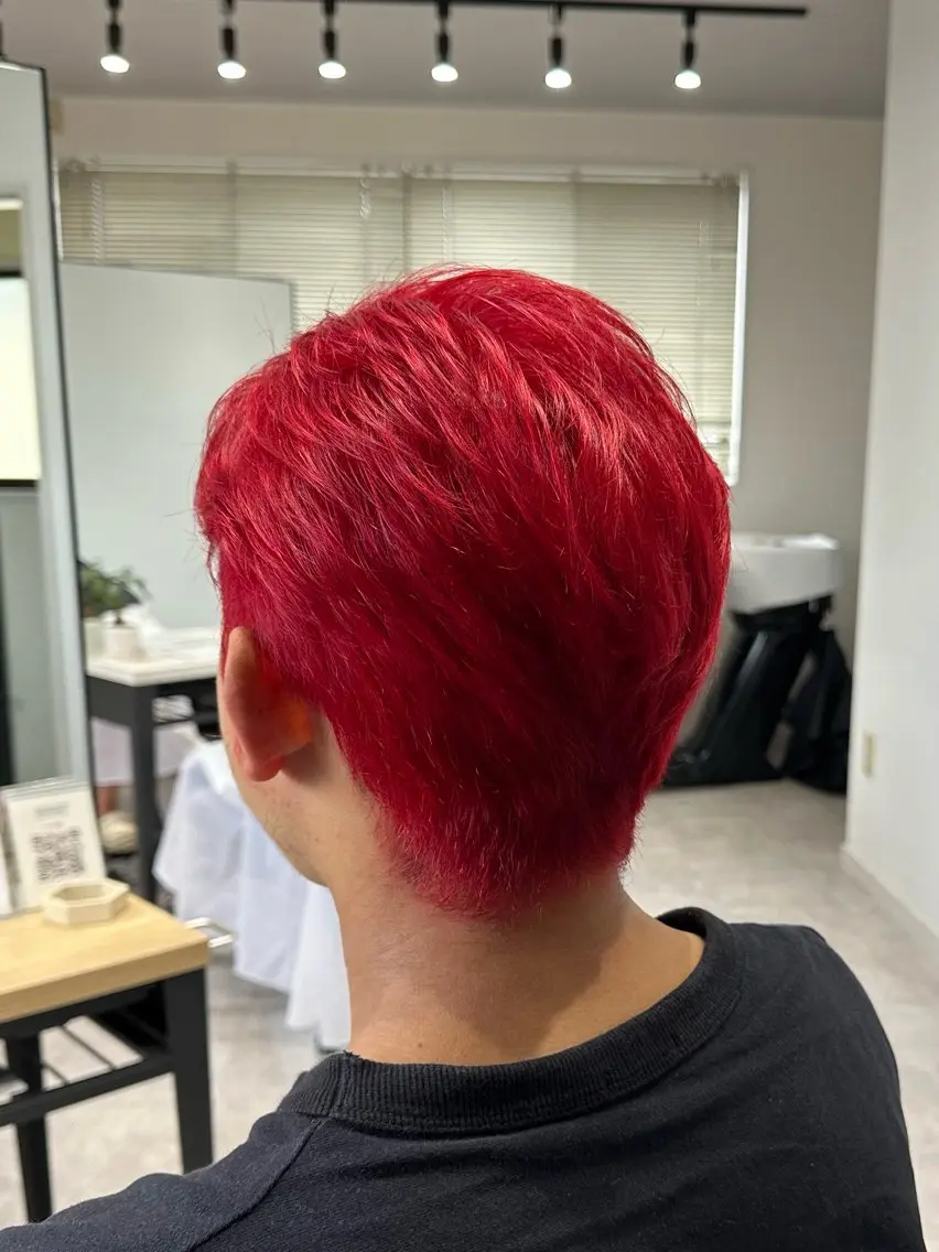 メンズ限定 タブルカラー(ブリーチあり)の写真