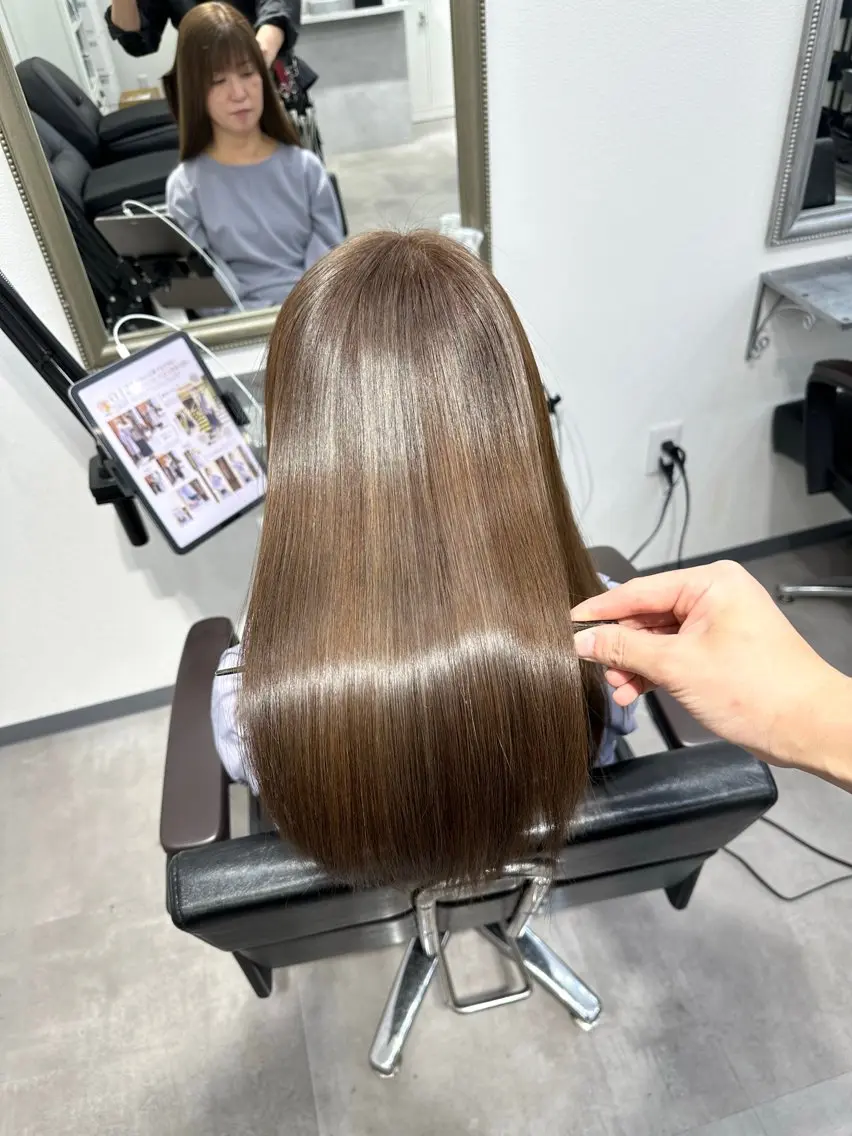 ロング カラー レイヤーカット 美髪/レイヤー 表参道/ヒロキのヘアスタイル