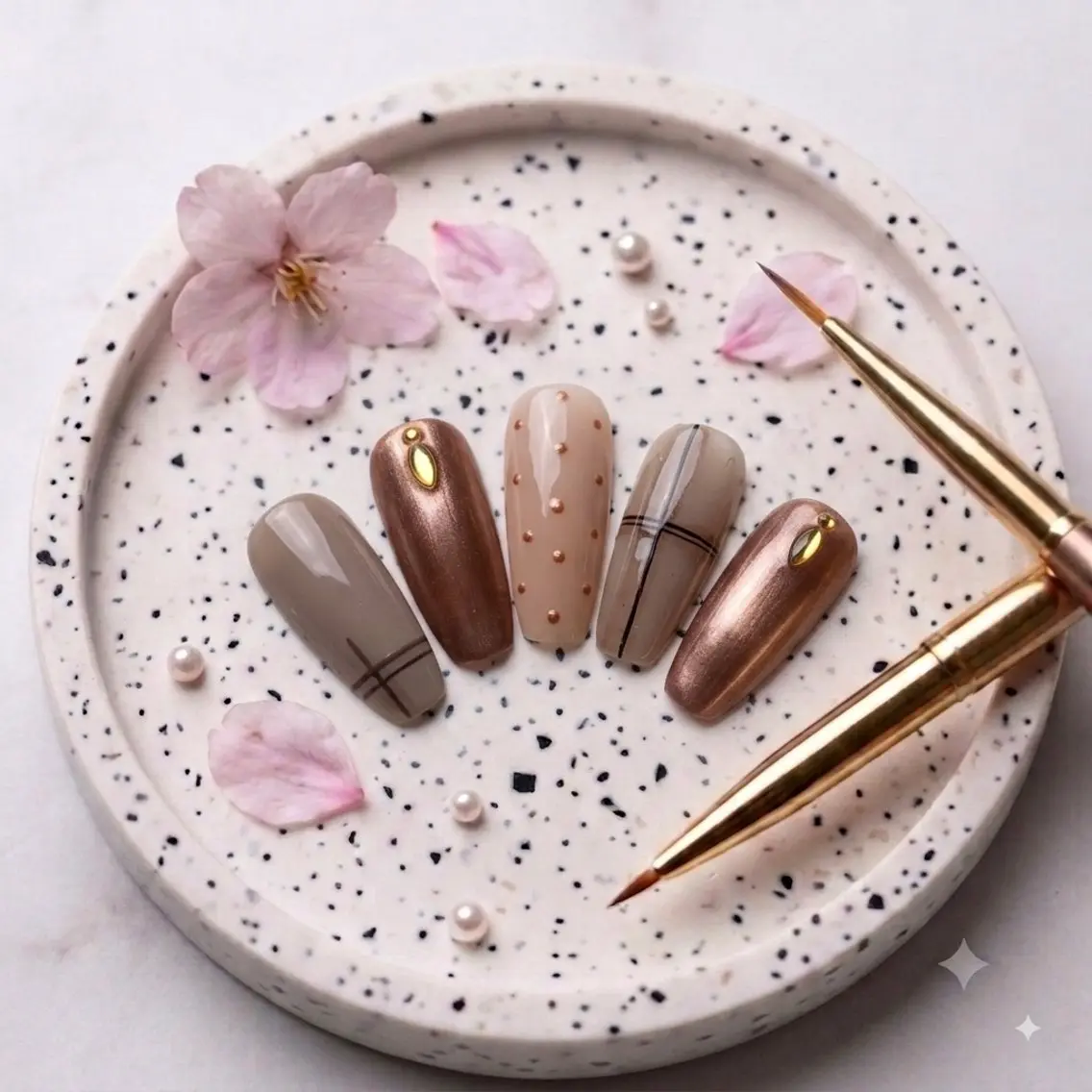 ネイル キラキラネイル ストーンネイル Michan Nailのネイルデザイン