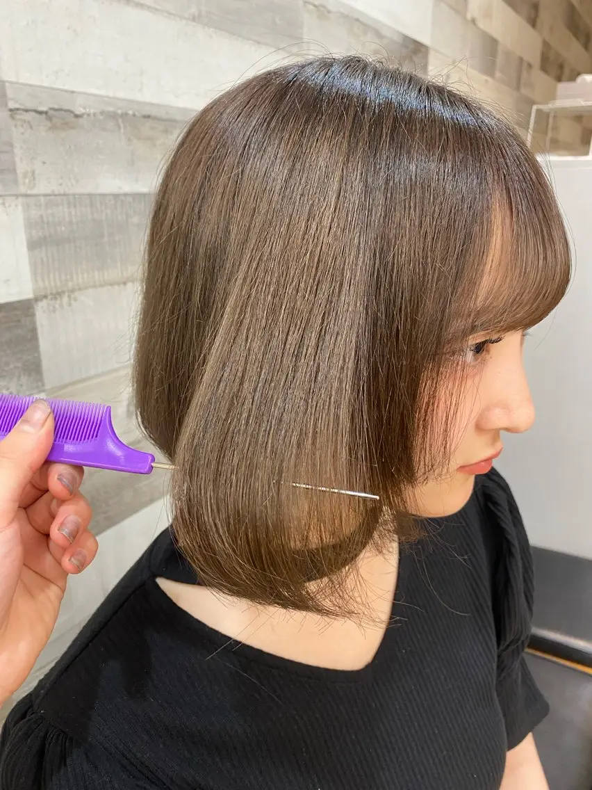 カラー 黒澤 結花のヘアスタイル