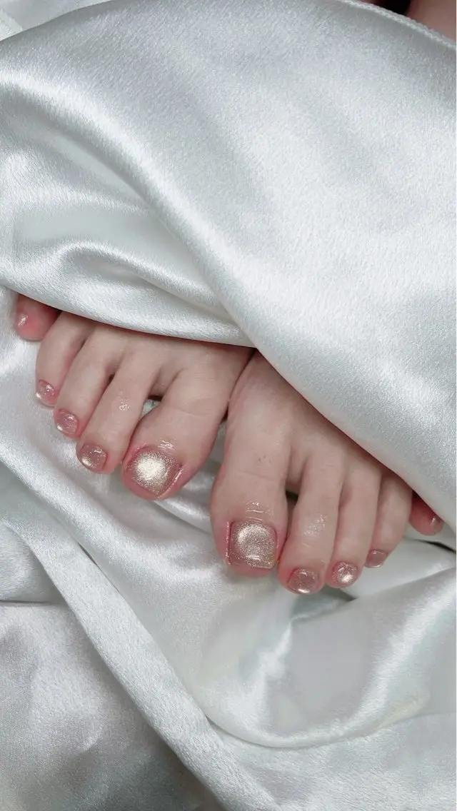 ネイル フットネイル ジェルネイル マグネットネイル ミラーネイル ワンカラーネイル Sunset Nail 柏のネイルデザイン