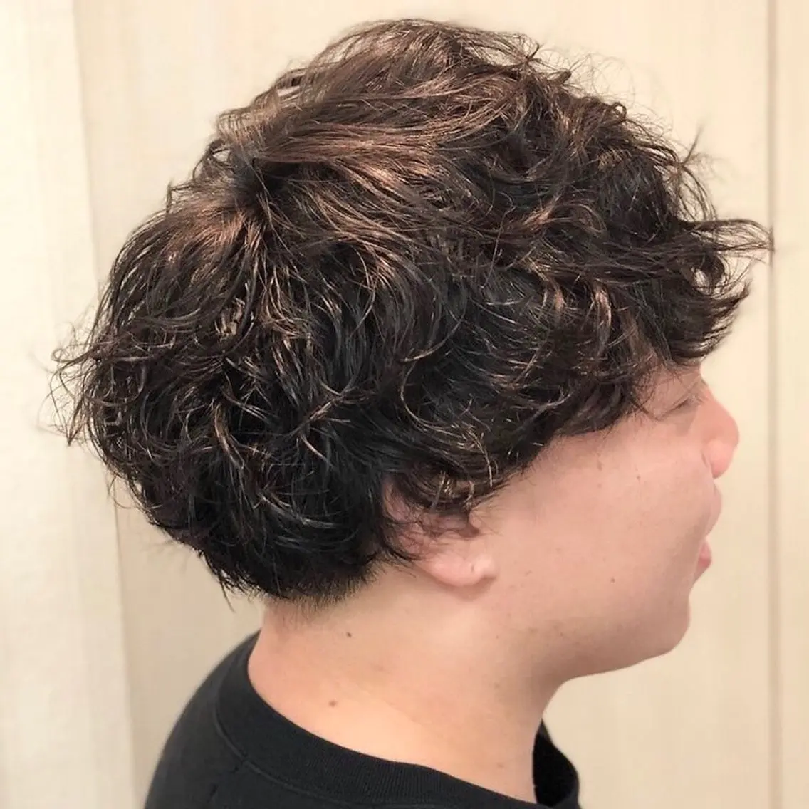 ショート メンズ マッシュ メンズパーマ カットモデル募集中☆ つばさのヘアスタイル