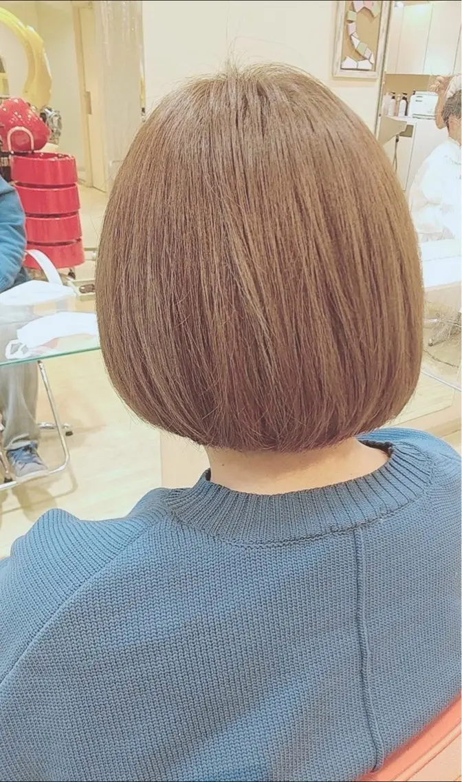 ショート ボブ 清宮 隼翔のヘアスタイル