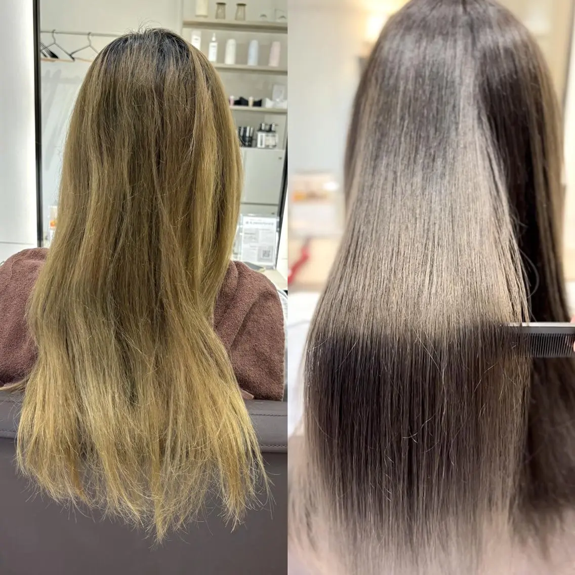 ロング EIGHT plum TOKIOリミテッドのヘアスタイル