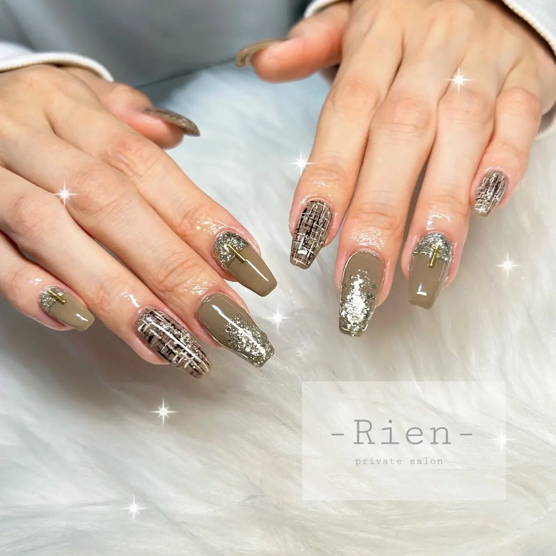 ネイル ハンドネイル -Rien- プライベートサロンのネイルデザイン