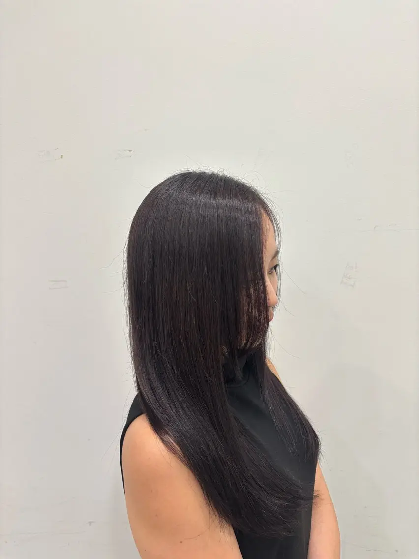 ロング トリートメント ヘアカラー 垣村 艶樹のヘアスタイル