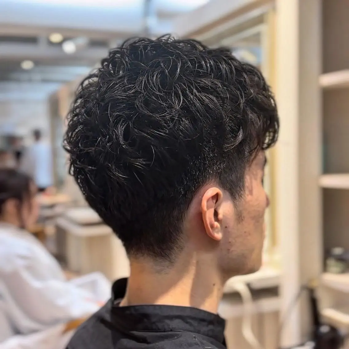 ショート パーマ 金子侑史 /縮毛矯正の人のヘアスタイル