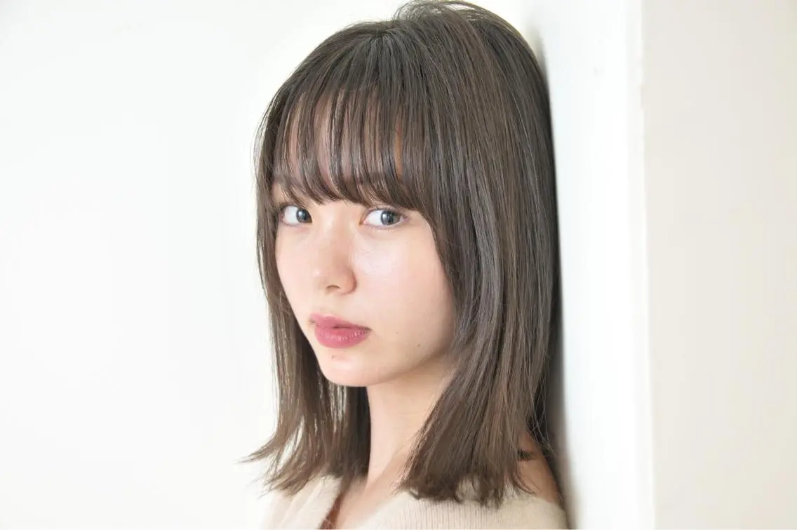 ミディアム 似合わせカット Neolive caffのヘアスタイル