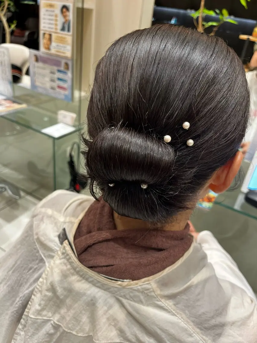 ヘアアレンジ 重留 梨々のヘアスタイル