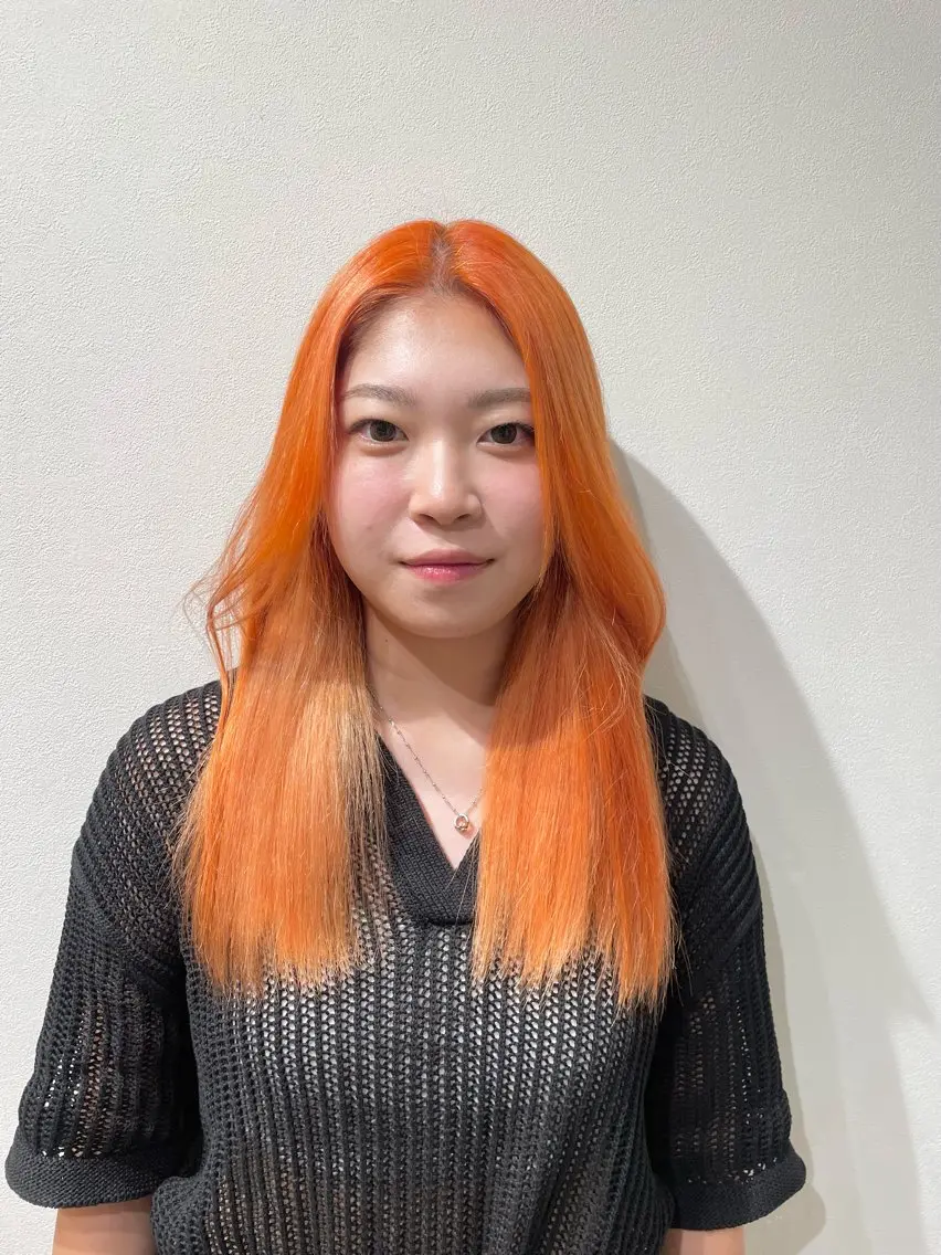 ロング カラー コトミ【メンズ】 【曲がる縮毛矯正】のヘアスタイル