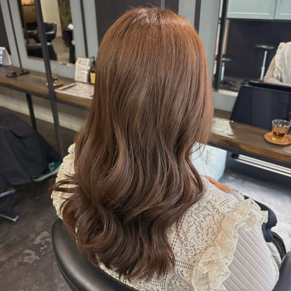 ロング カラー ベージュカラー カット ヘアカラー 透明感カラー /髪質改善🫧ユイカのヘアスタイル